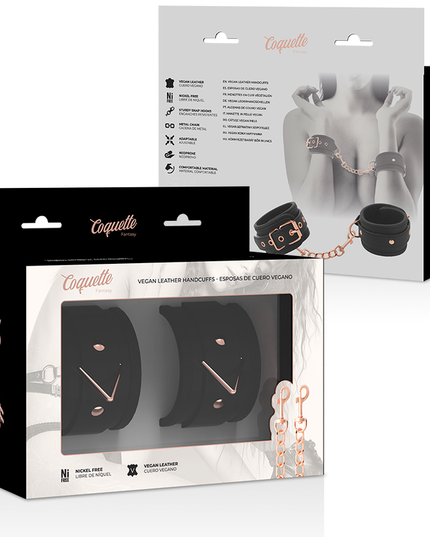 COQUETTE CHIC DESIRE - MENOTTES EN CUIR