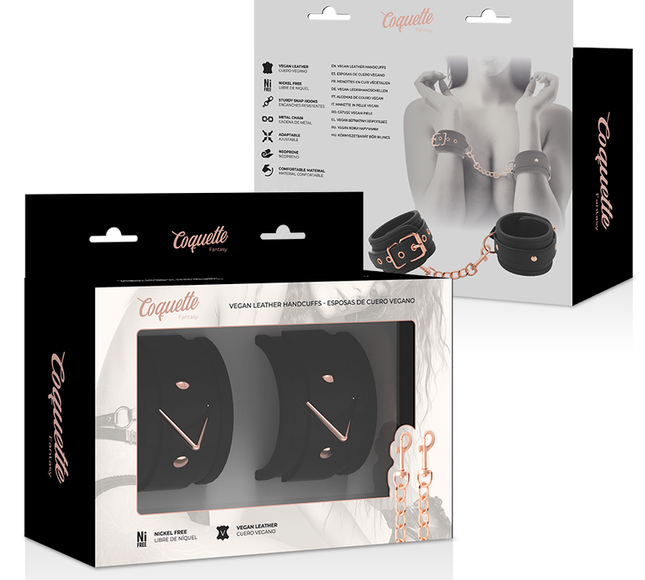 COQUETTE CHIC DESIRE - MENOTTES EN CUIR