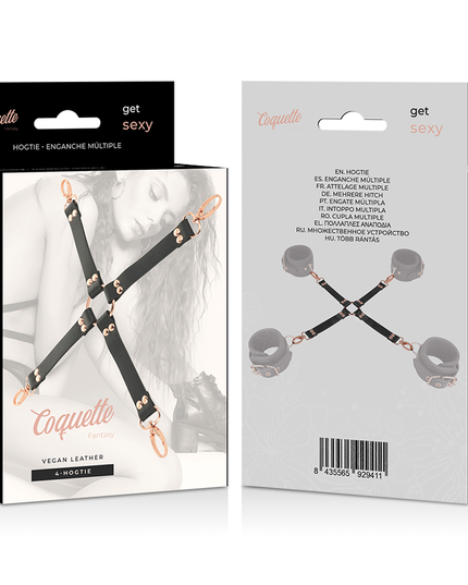 COQUETTE CHIC DESIRE - CRAVATE DE PORC EN CUIR