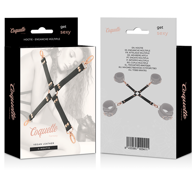 COQUETTE CHIC DESIRE - CRAVATE DE PORC EN CUIR