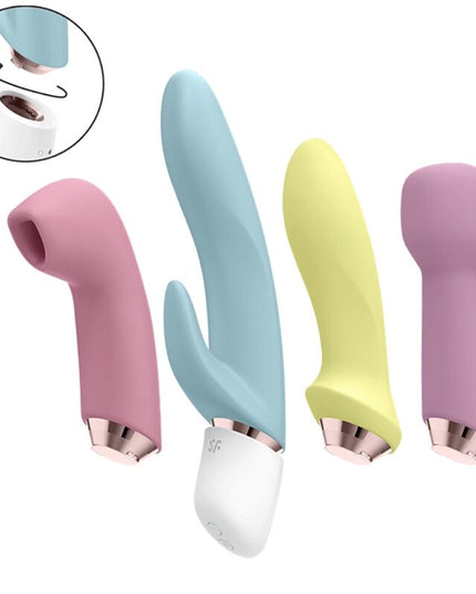 SATISFYER - COFFRET 4 VIBRATEUR