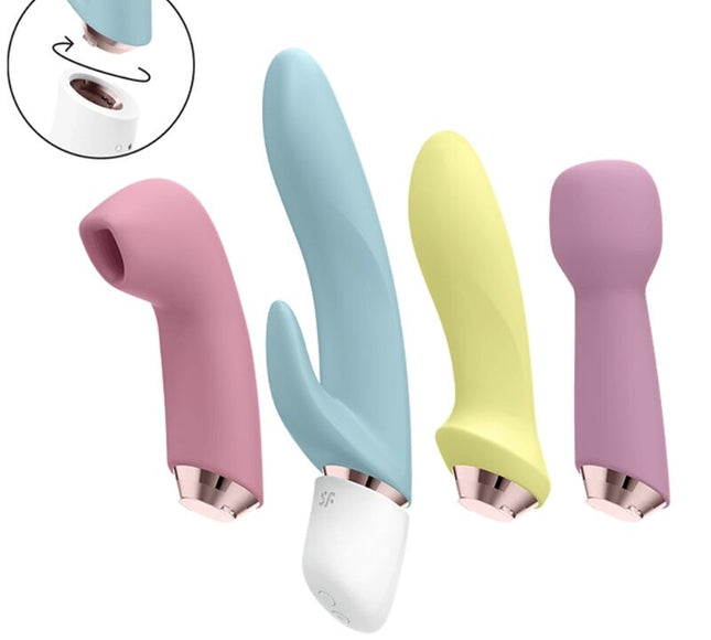 SATISFYER - COFFRET 4 VIBRATEUR