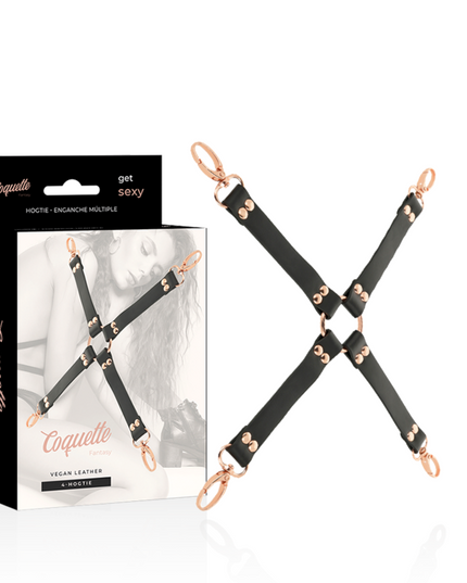 COQUETTE CHIC DESIRE - CRAVATE DE PORC EN CUIR