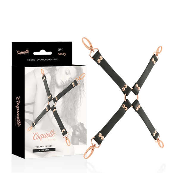 COQUETTE CHIC DESIRE - CRAVATE DE PORC EN CUIR