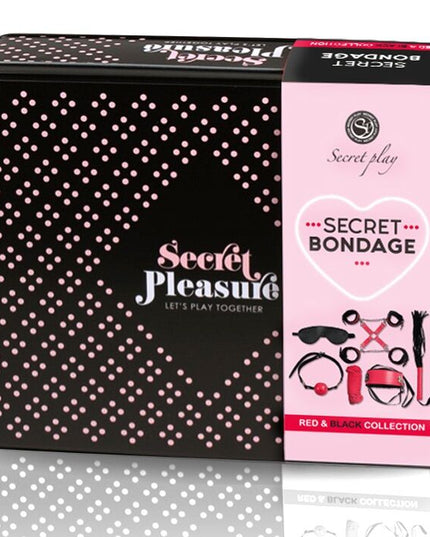 Coffret 6 pièces – Kit Bondage Red Desire