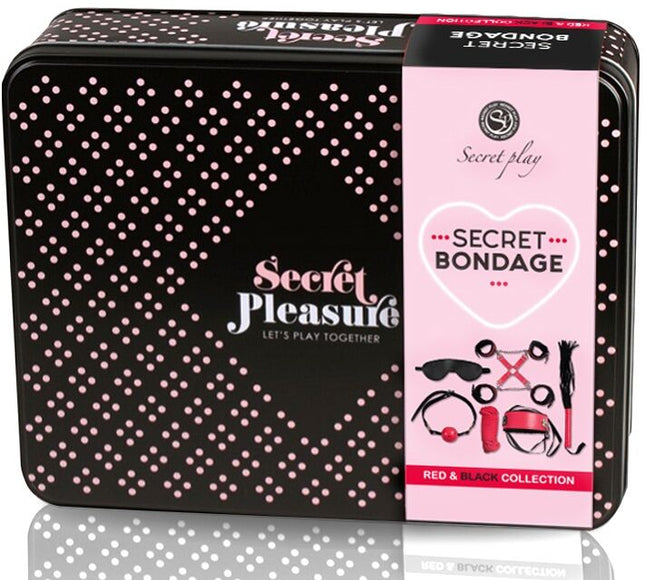 Coffret 6 pièces – Kit Bondage Red Desire