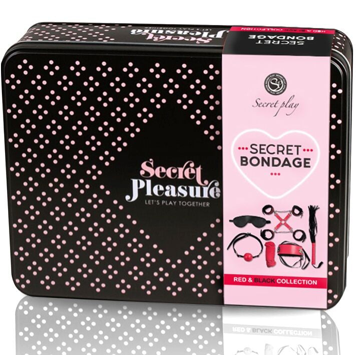 Coffret 6 pièces – Kit Bondage Red Desire