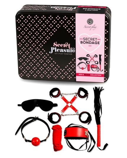 Coffret 6 pièces – Kit Bondage Red Desire