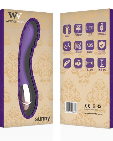WOMANVIBE - VIBROMASSEUR POINT G EN SILICONE