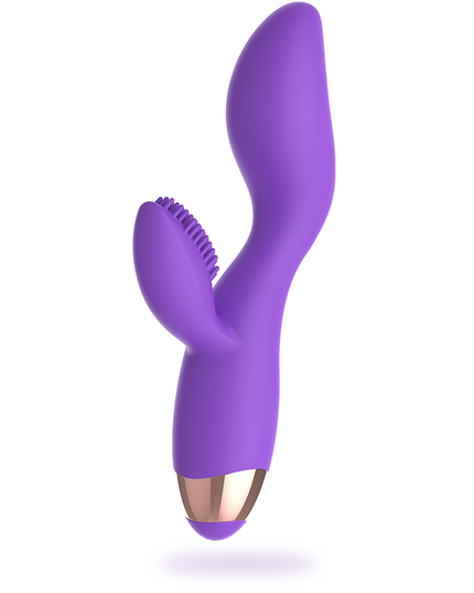 WOMANVIBE - VIBRATEUR DOUBLOE MOTEUR EN SILICONE