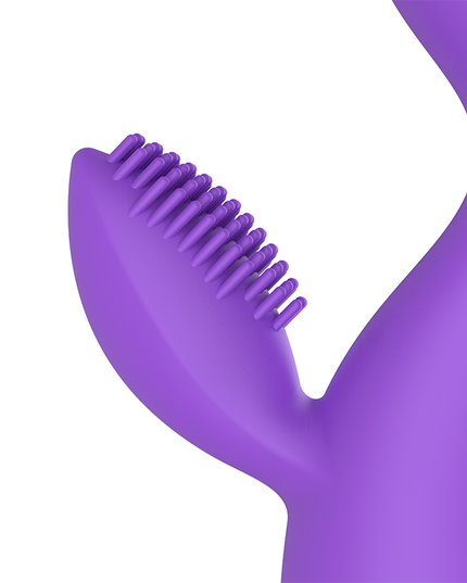 WOMANVIBE - VIBRATEUR DOUBLOE MOTEUR EN SILICONE