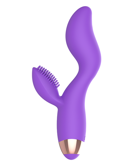 WOMANVIBE - VIBRATEUR DOUBLOE MOTEUR EN SILICONE