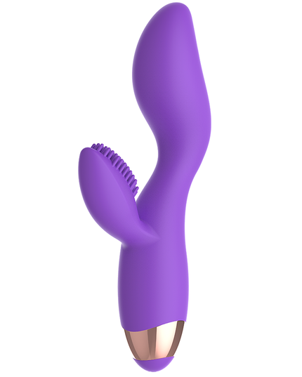 WOMANVIBE - VIBRATEUR DOUBLOE MOTEUR EN SILICONE