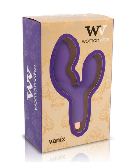 WOMANVIBE - VIBRATEUR STIMULANT EN SILICONE