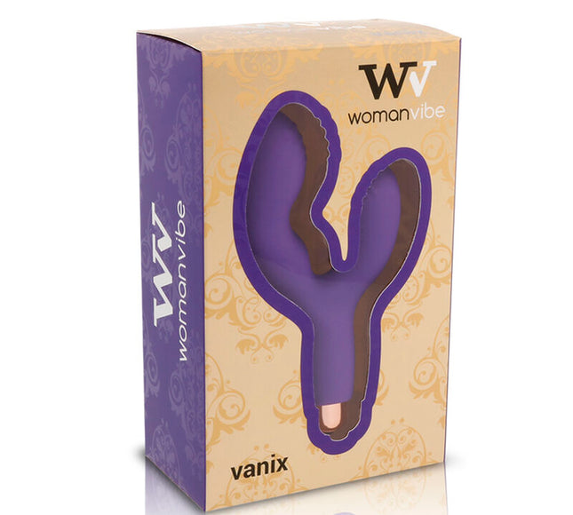 WOMANVIBE - VIBRATEUR STIMULANT EN SILICONE