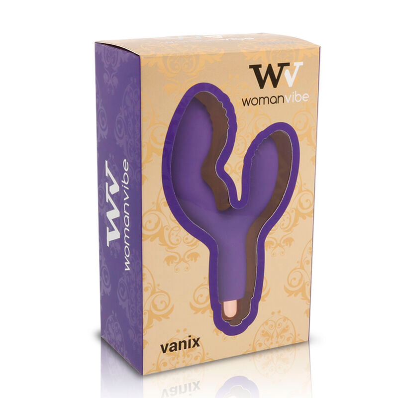 WOMANVIBE - VIBRATEUR STIMULANT EN SILICONE
